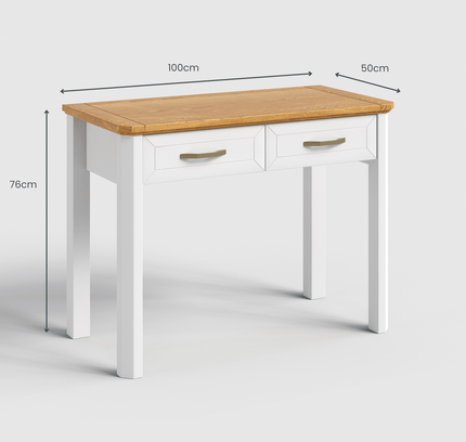 Stoven 2 Drawer Dressing Table - Proferlo Furniture AustraliaT8040 - 10 - V33/S24Proferlo Furniture AustraliaDresser