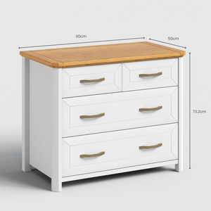 Stoven 4 Drawer Lowboy - Proferlo Furniture AustraliaG5046 - 4 - V33/V24Proferlo Furniture AustraliaLowboy