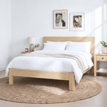 Modena Bed Frame, Oak