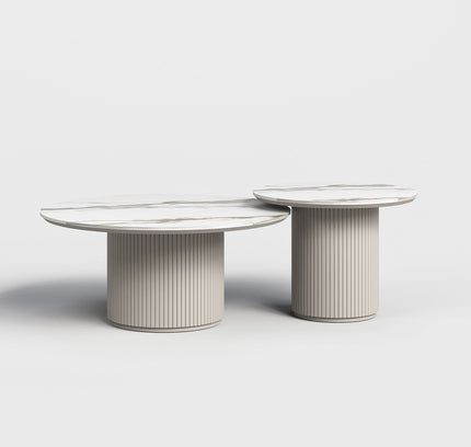 Bruil Coffee Table - Proferlo Furniture AustraliaE6060 - 80 - White/Grey - 2Proferlo Furniture AustraliaCoffee Table