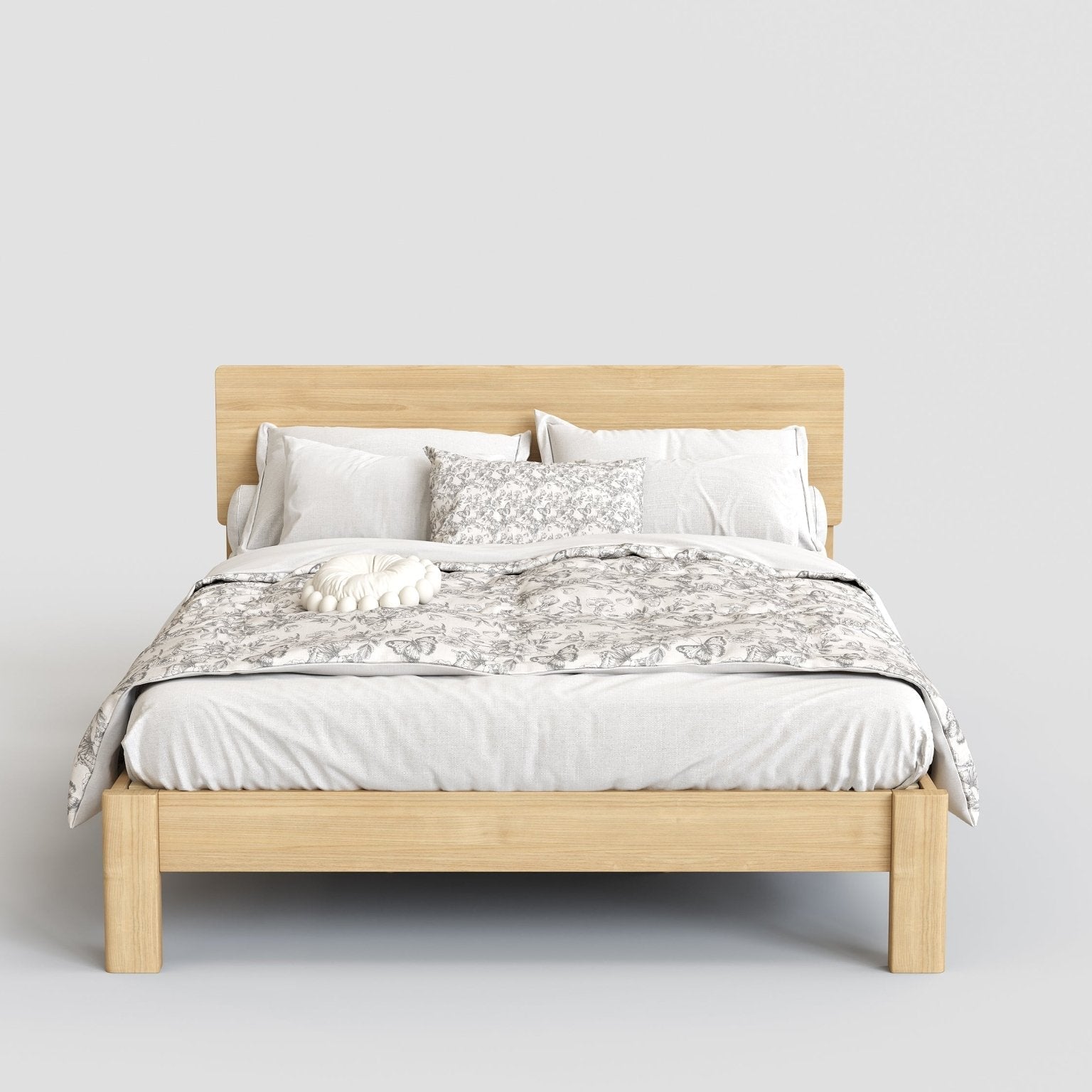 Modena Bed Frame, Oak - additional view 11