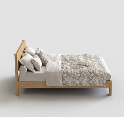 Modena Bed Frame, Oak