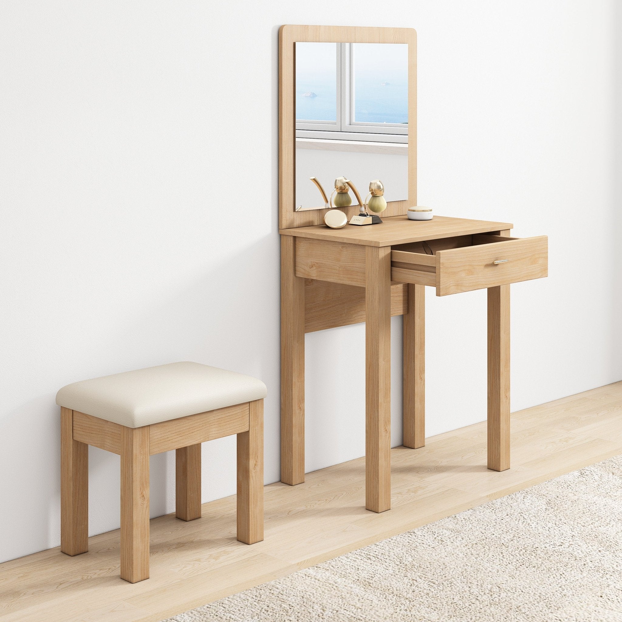 Trani Dresser with Stool - Proferlo Furniture AustraliaG5449 - 0613 - M88 - 2 - C3117Proferlo Furniture AustraliaDresser