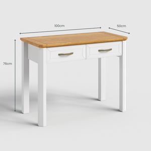 Stoven 2 Drawer Dressing Table - Proferlo Furniture AustraliaT8040 - 10 - V33/S24Proferlo Furniture AustraliaDresser