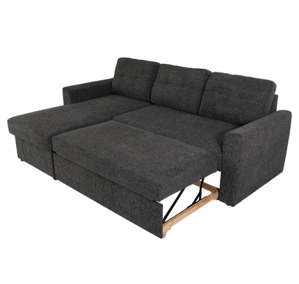 Nola 3 Seater Sofa Bed w/ Storage Chaise