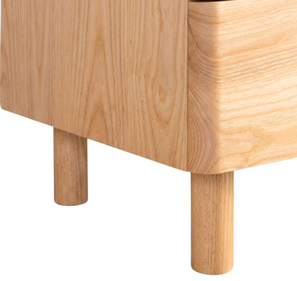 Arezzo Classic Bedside Table - Wood