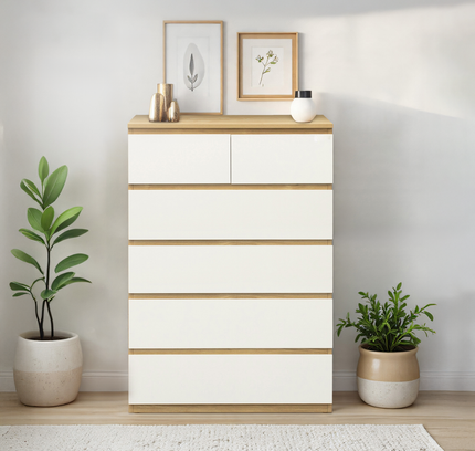 Sotta 6 Drawer Tallboy