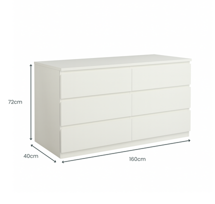 Sotta 6 Drawer Chest