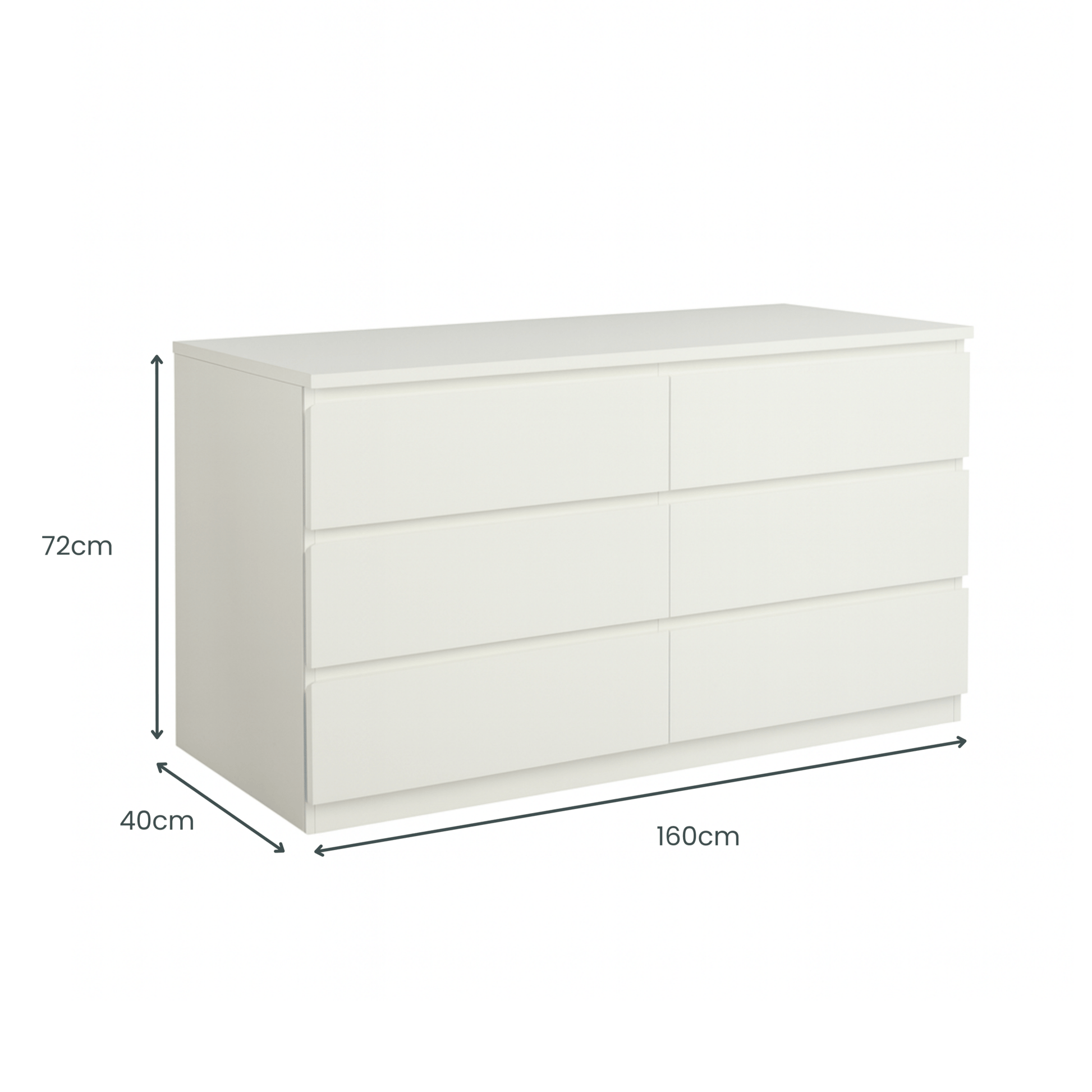 Sotta 6 Drawer Chest - Proferlo Furniture AustraliaG5483 - 40 - M88Proferlo Furniture AustraliaDresser