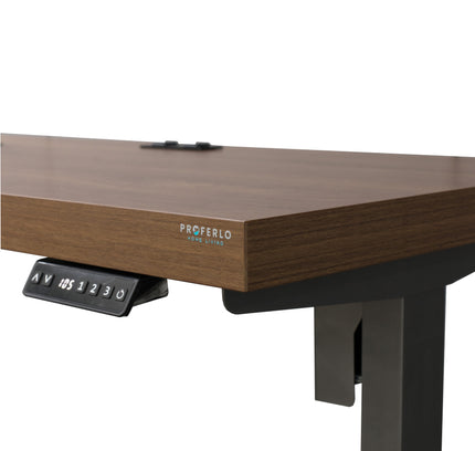 Asti Electric Standing Desk + Charging Ports - 1.6M