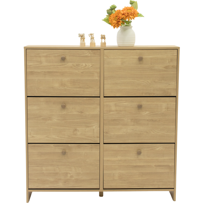 Sisco 6 drawer Shoe Cabinet