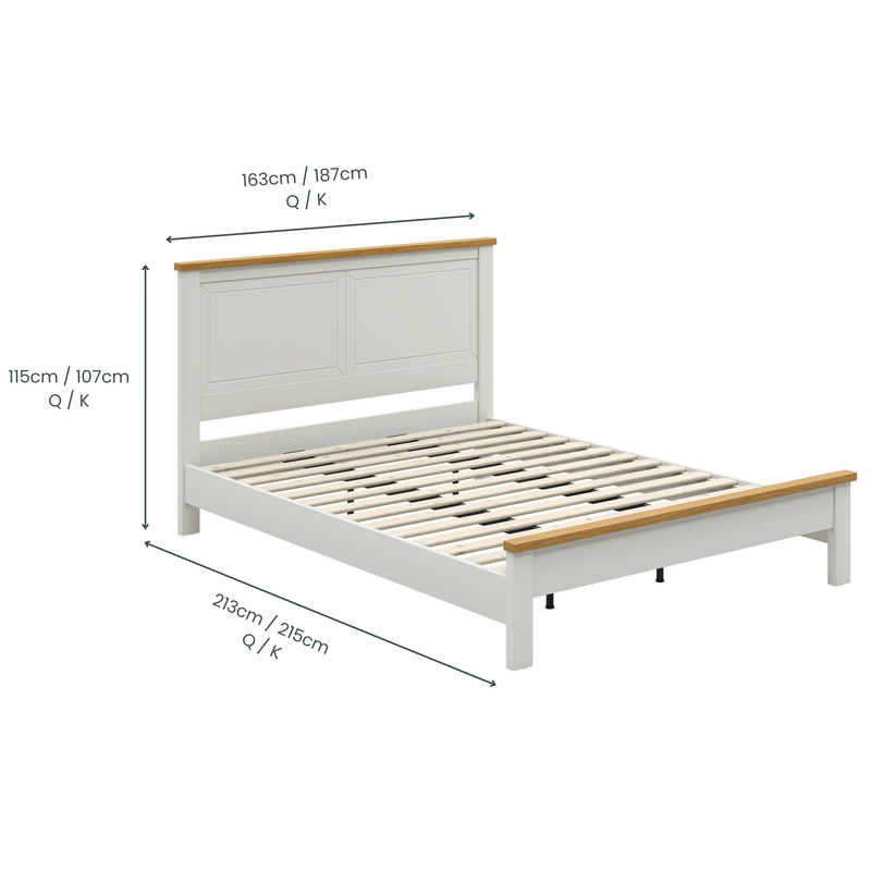 Stoven Solid Wood Adjustable Bed Frame