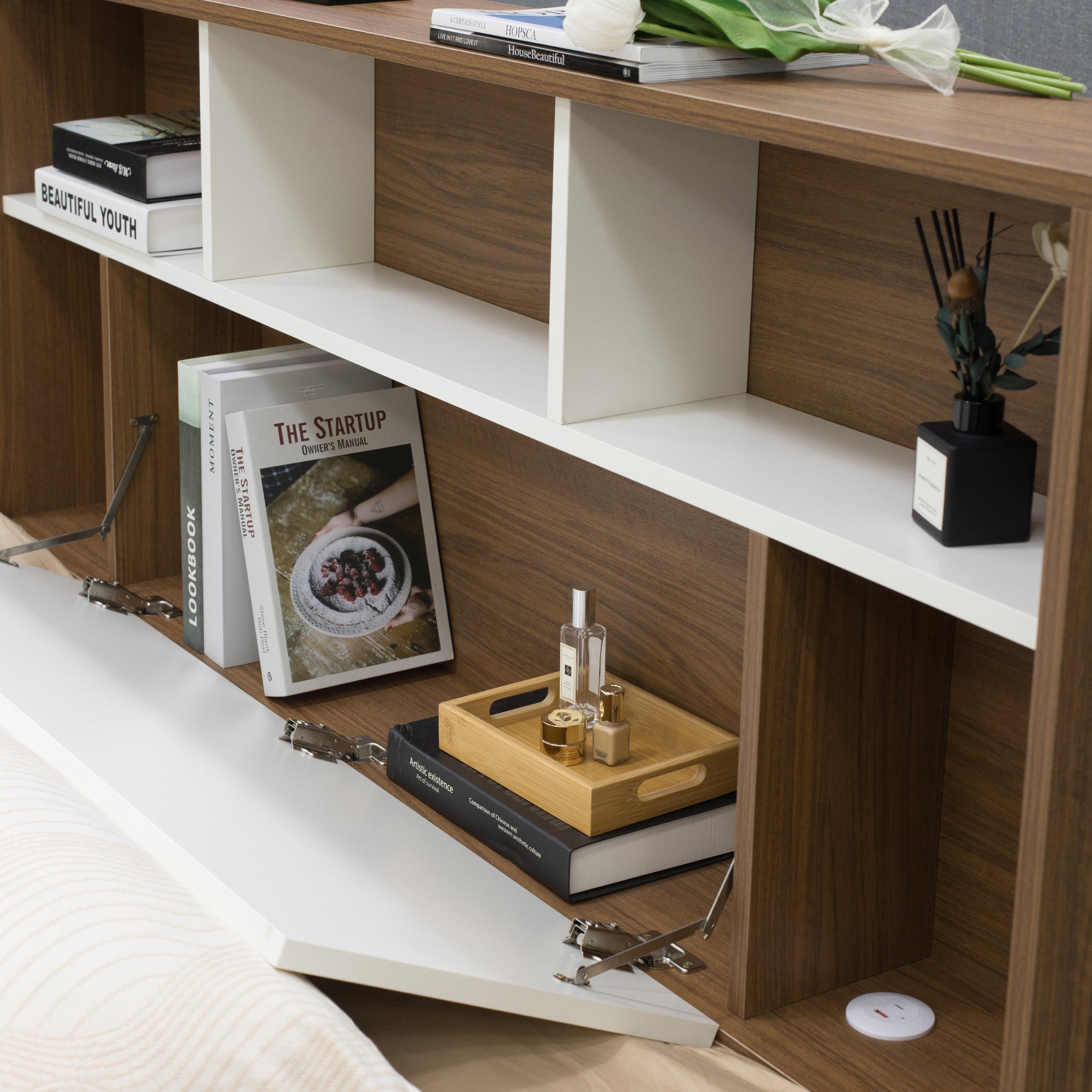 Polia Storage Bed Frame - Proferlo Furniture AustraliaB1049 - 137 - M89/M11 - 5Proferlo Furniture AustraliaBedframe