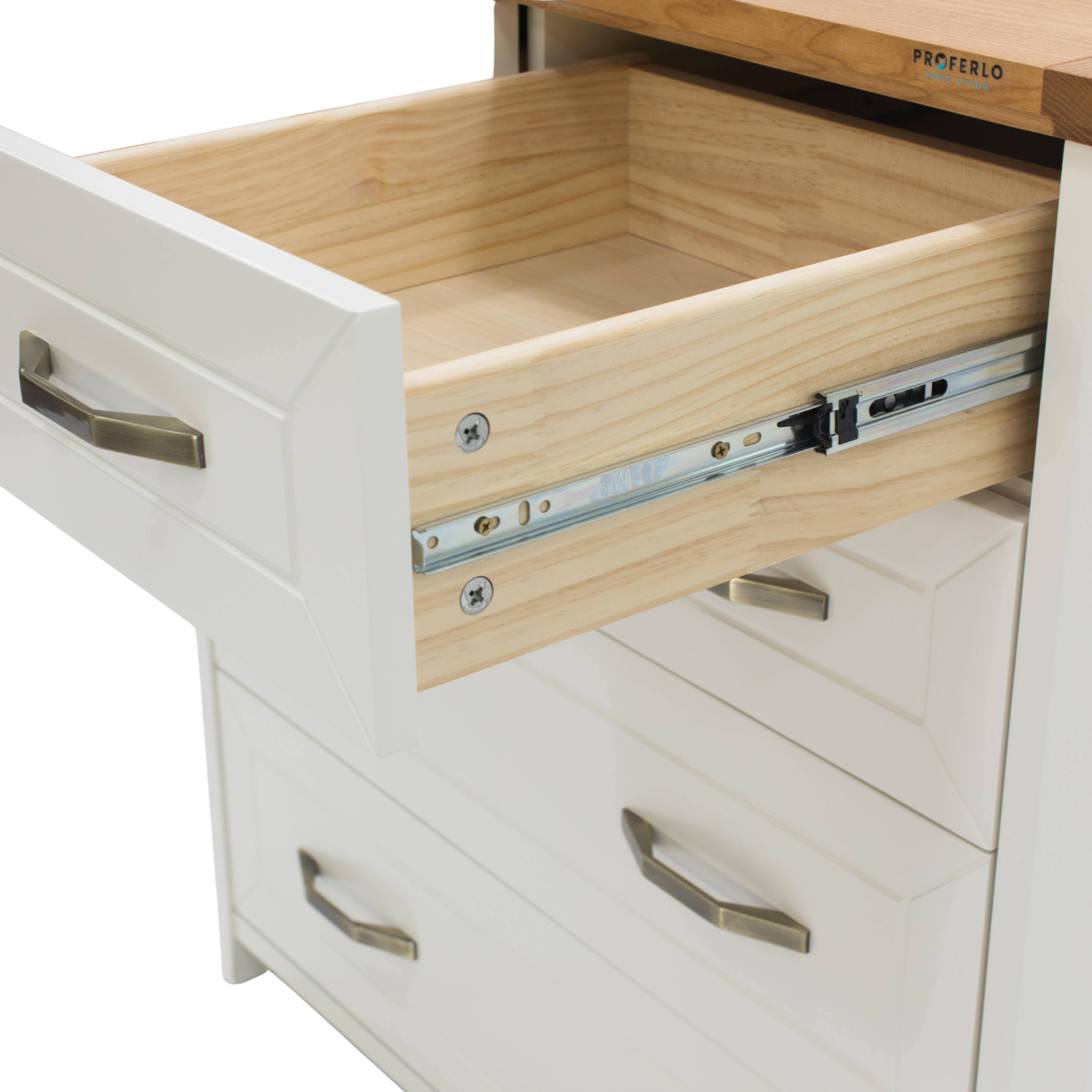 Stoven 5 Drawer Lowboy