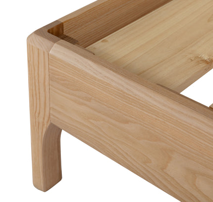 Aria Solid Wood Bed Base