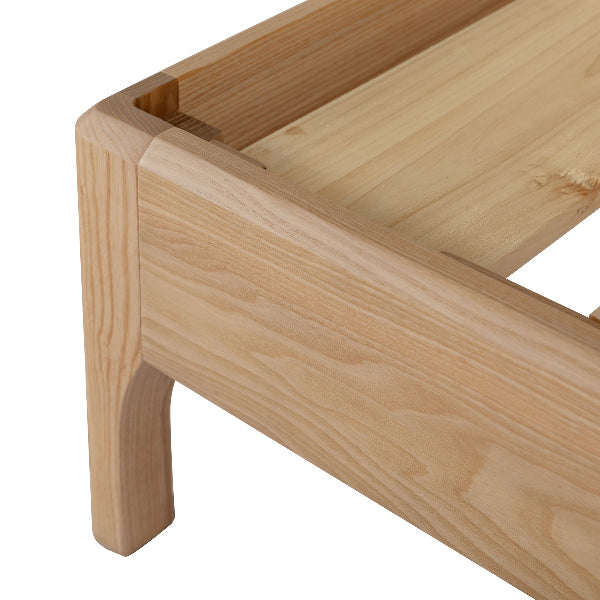 Aria Solid Wood Bed Base – bedframe, gallery view 5