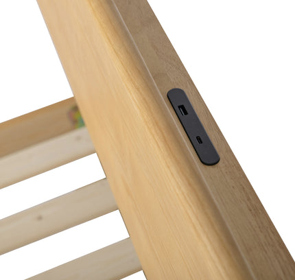 Arezzo Solid Wood Bed Frame - Wood