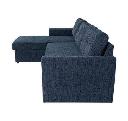 Nola 3 Seater Sofa Bed w/ Storage Chaise