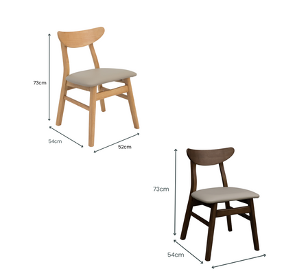Legnano Hansen Dining Chair - Set of 2