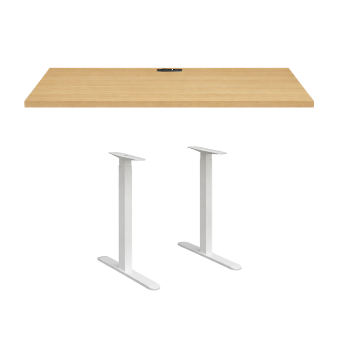Asti Electric Standing Desk + Charging Ports - 1.6M