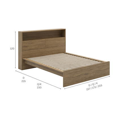 Platsa Storage Bed Frame + 2 Under Drawers - Bundle