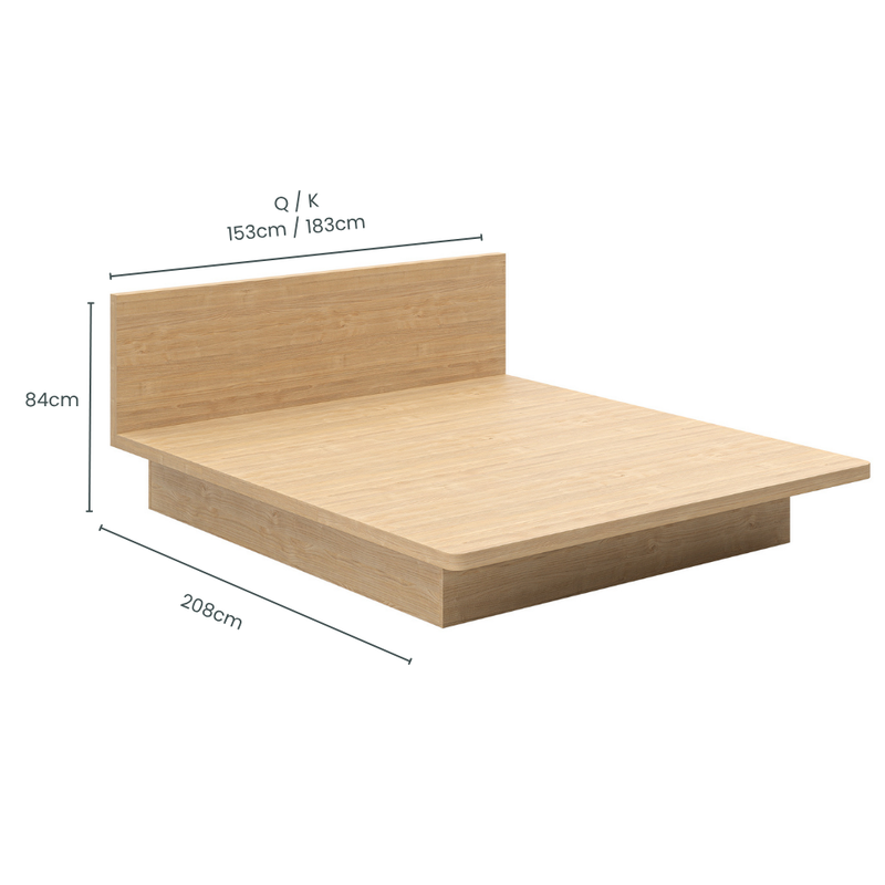 Ovada Gas-Lift Storage Bed Base