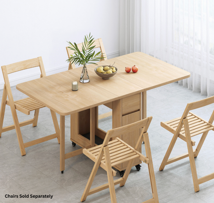 Lecce Foldable Dining Table 1.4M