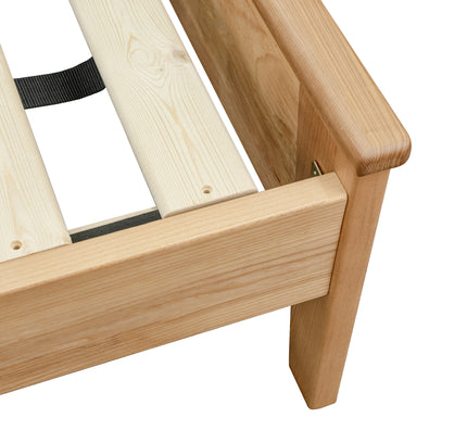 Arezzo Solid Wood Bed Frame - Wood