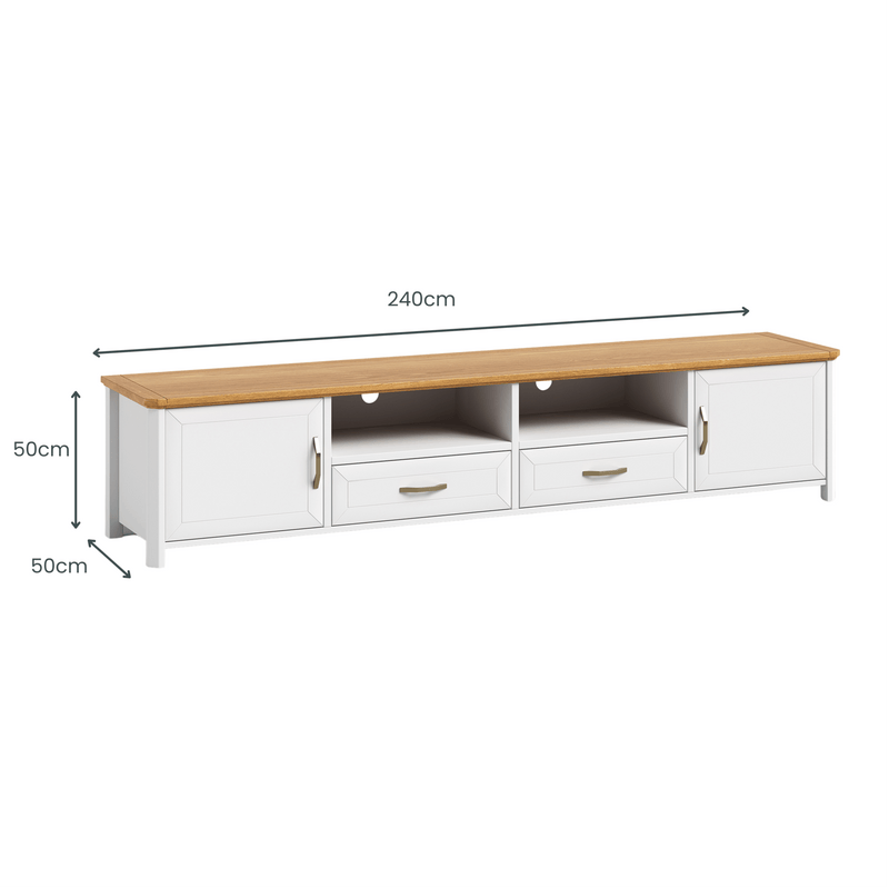 Stoven TV Stand 2.4M