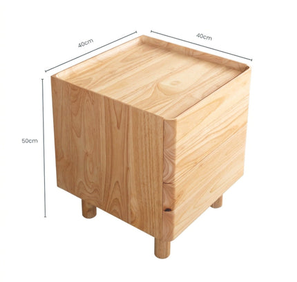 Arezzo Classic Bedside Table - Wood