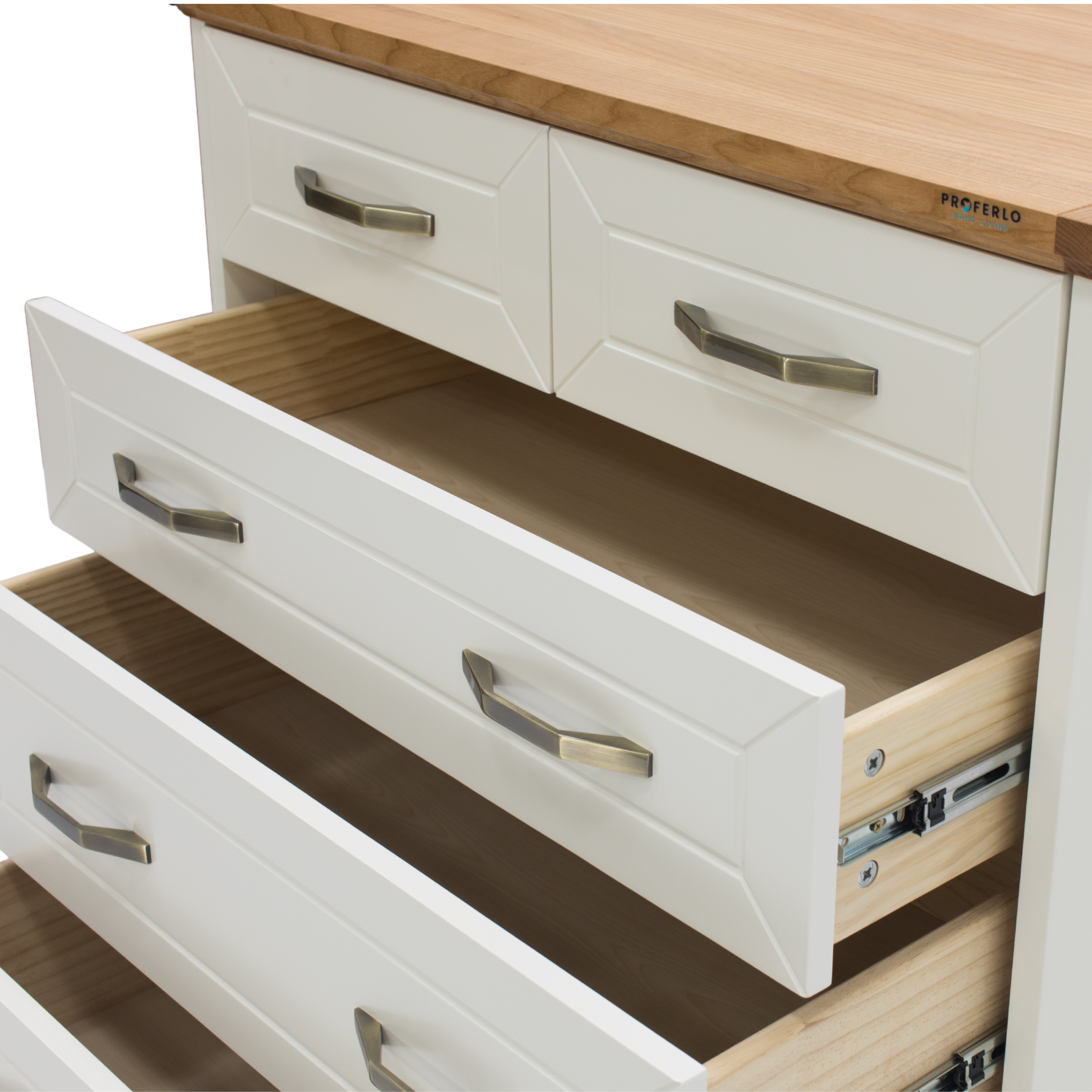Stoven 5 Drawer Lowboy
