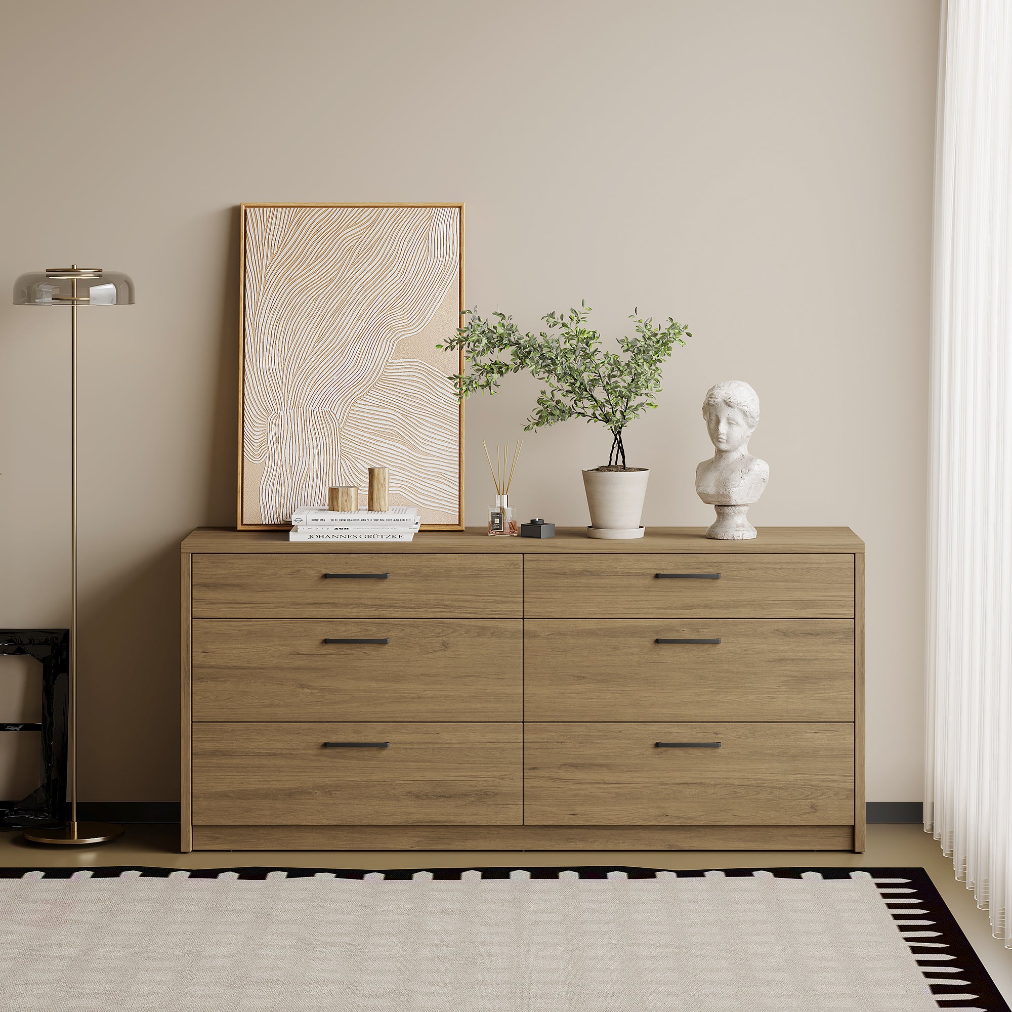 Platsa 6 Drawer Chest - Proferlo Furniture AustraliaG5011 - 6 - M05SOA - 2Proferlo Furniture AustraliaChest