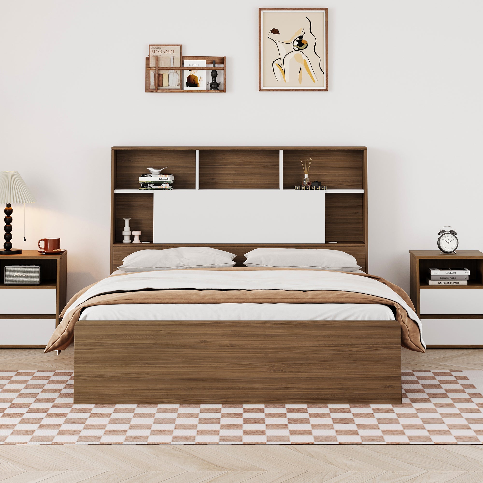 Polia Storage Bed Frame - Proferlo Furniture AustraliaB1049 - 137 - M89/M11 - 5Proferlo Furniture AustraliaBedframe