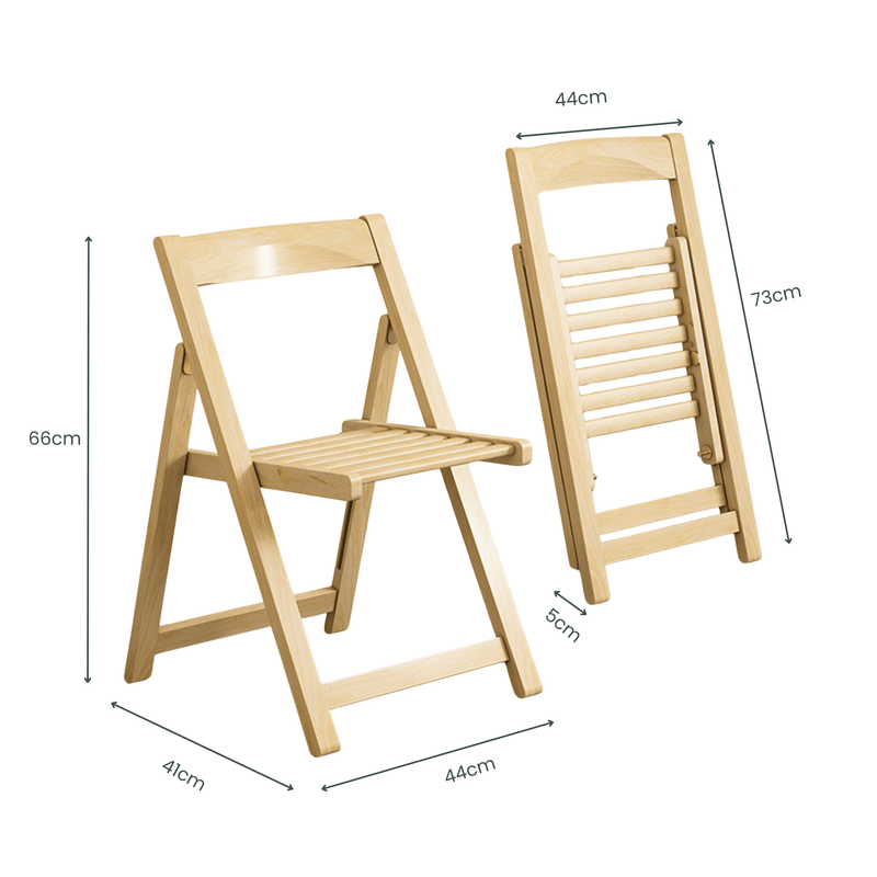 Lecce Foldable Chair - Set of 2