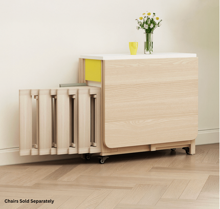 Lecce Foldable Dining Table 1.4M