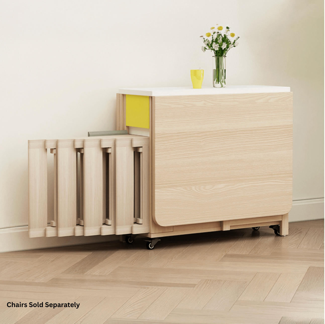 Lecce Foldable Dining Table 1.4M