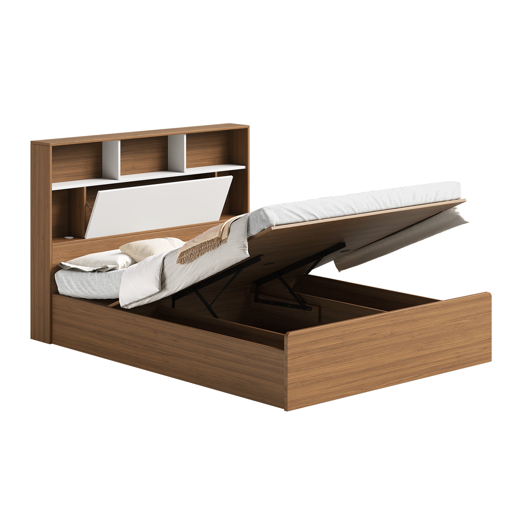 Polia Storage Bed Frame - Proferlo Furniture AustraliaB1049 - 137 - M89/M11 - 5Proferlo Furniture AustraliaBedframe