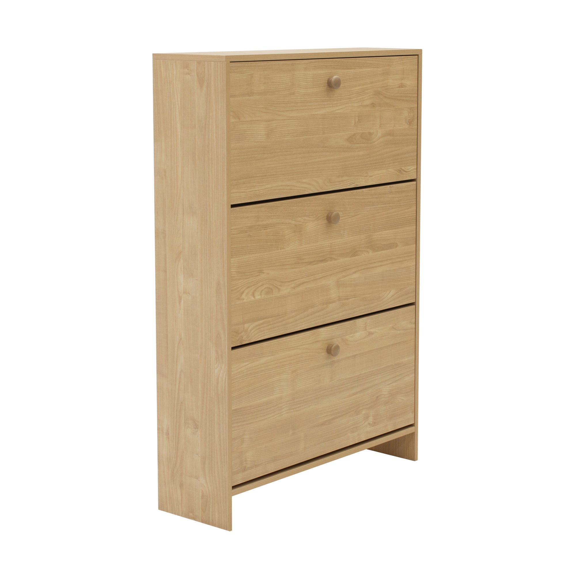 Sisco 3 Drawer Shoe Cabinet