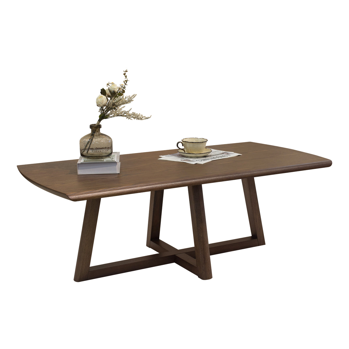 Arezzo Blade Solid Wood Coffee Table, gallery view 3
