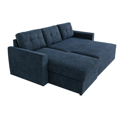 Nola 3 Seater Sofa Bed w/ Storage Chaise