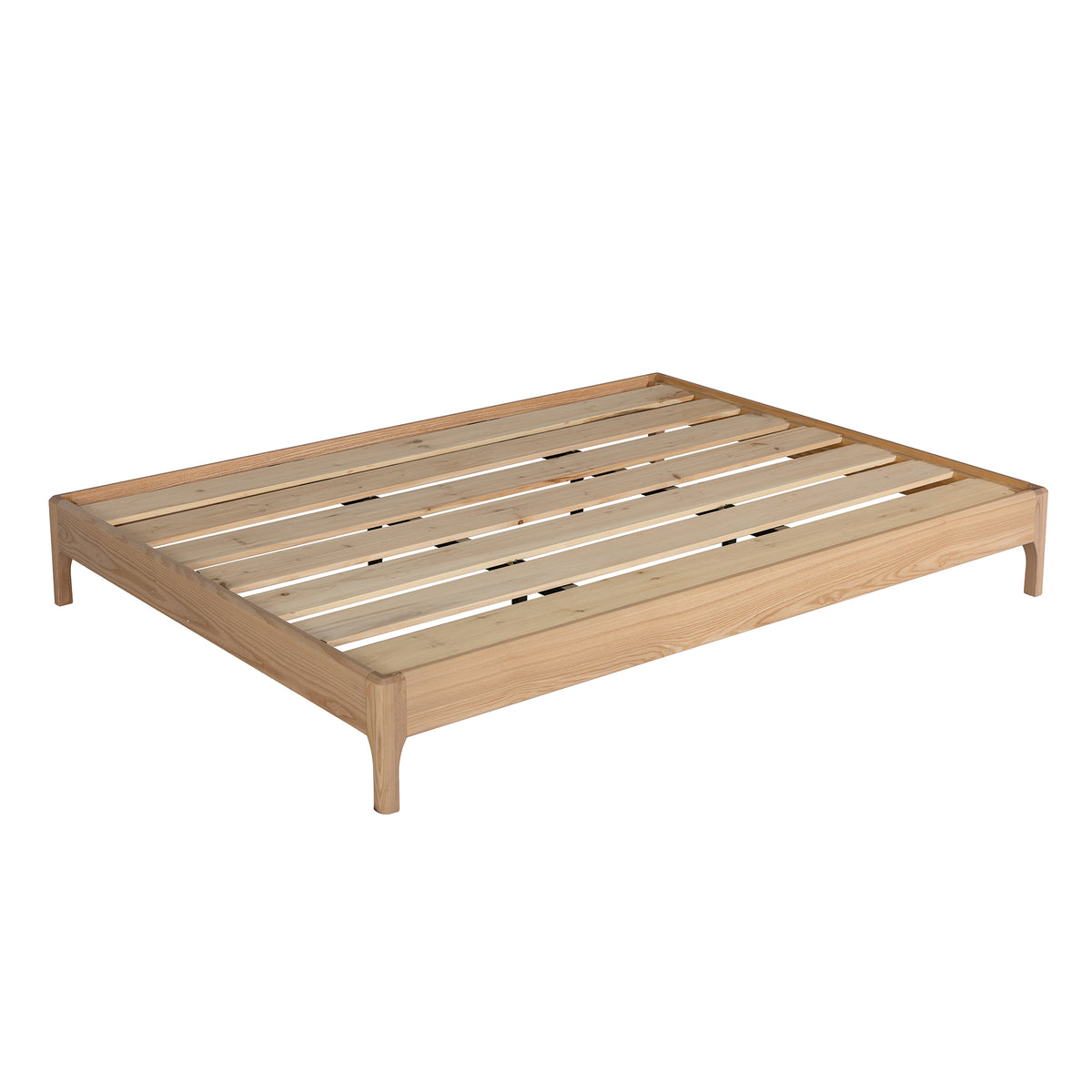 Aria Solid Wood Bed Base – bedframe, gallery view 10
