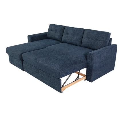 Nola 3 Seater Sofa Bed w/ Storage Chaise
