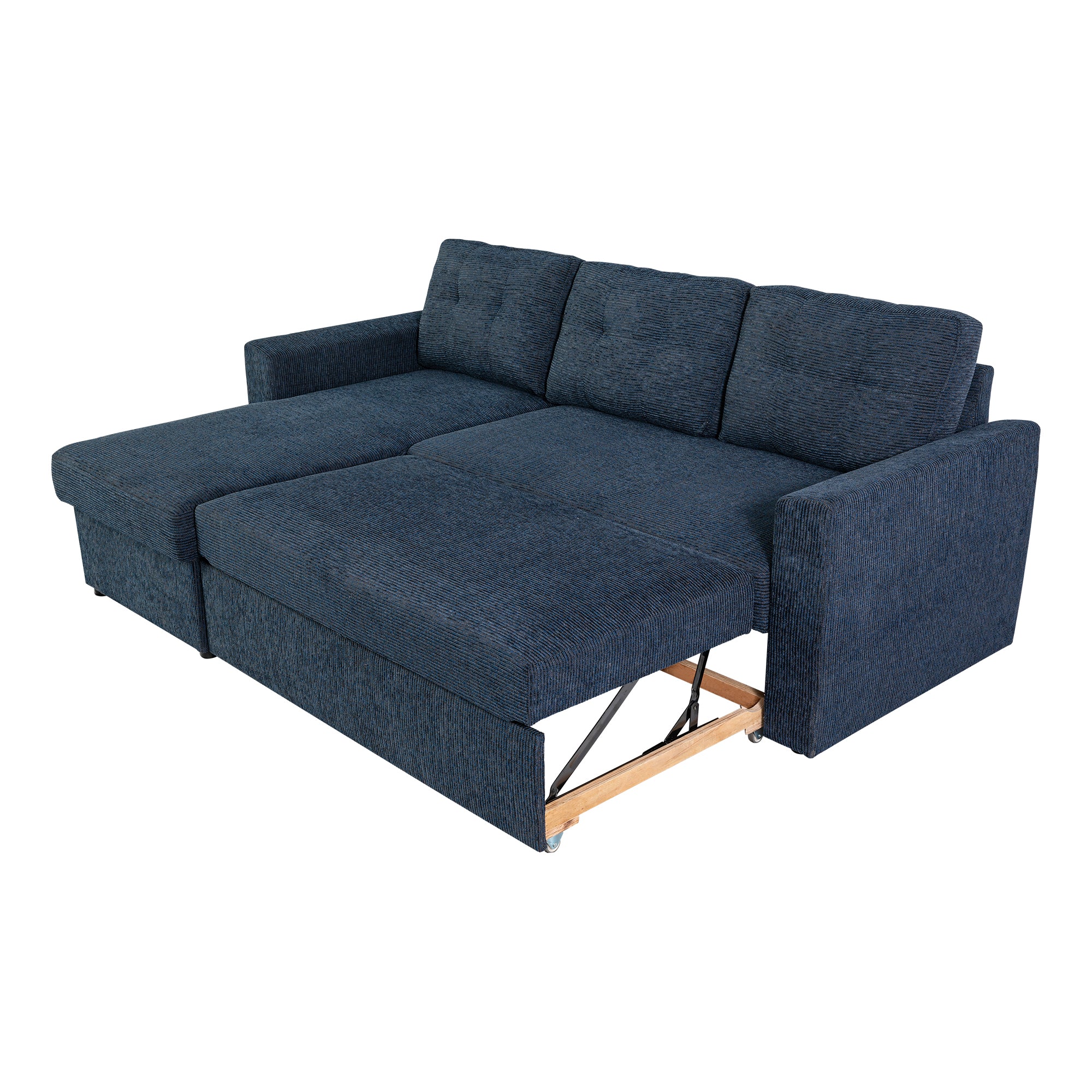 Nola 3 Seater Sofa Bed w/ Storage Chaise