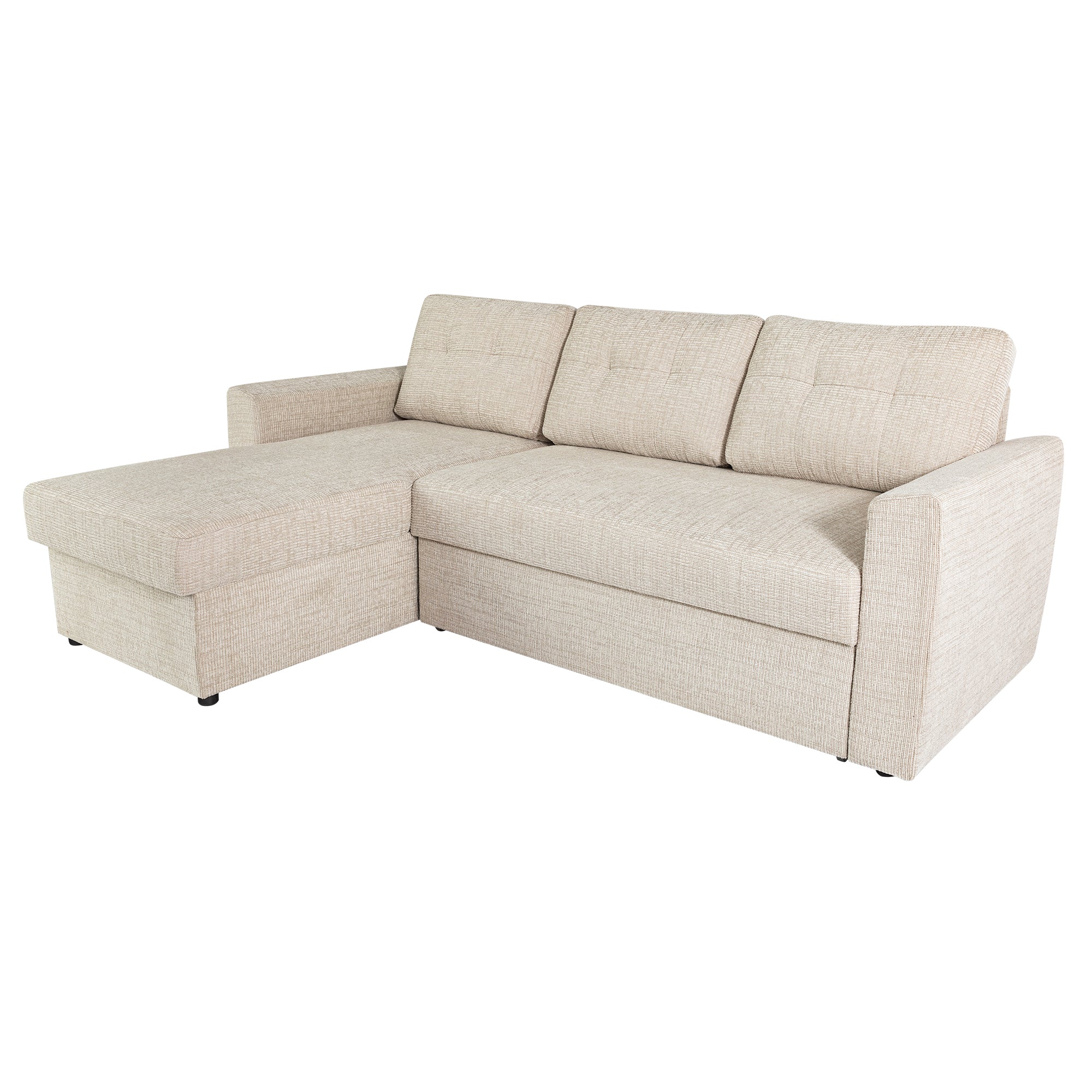 Nola 3 Seater Sofa Bed w/ Storage Chaise