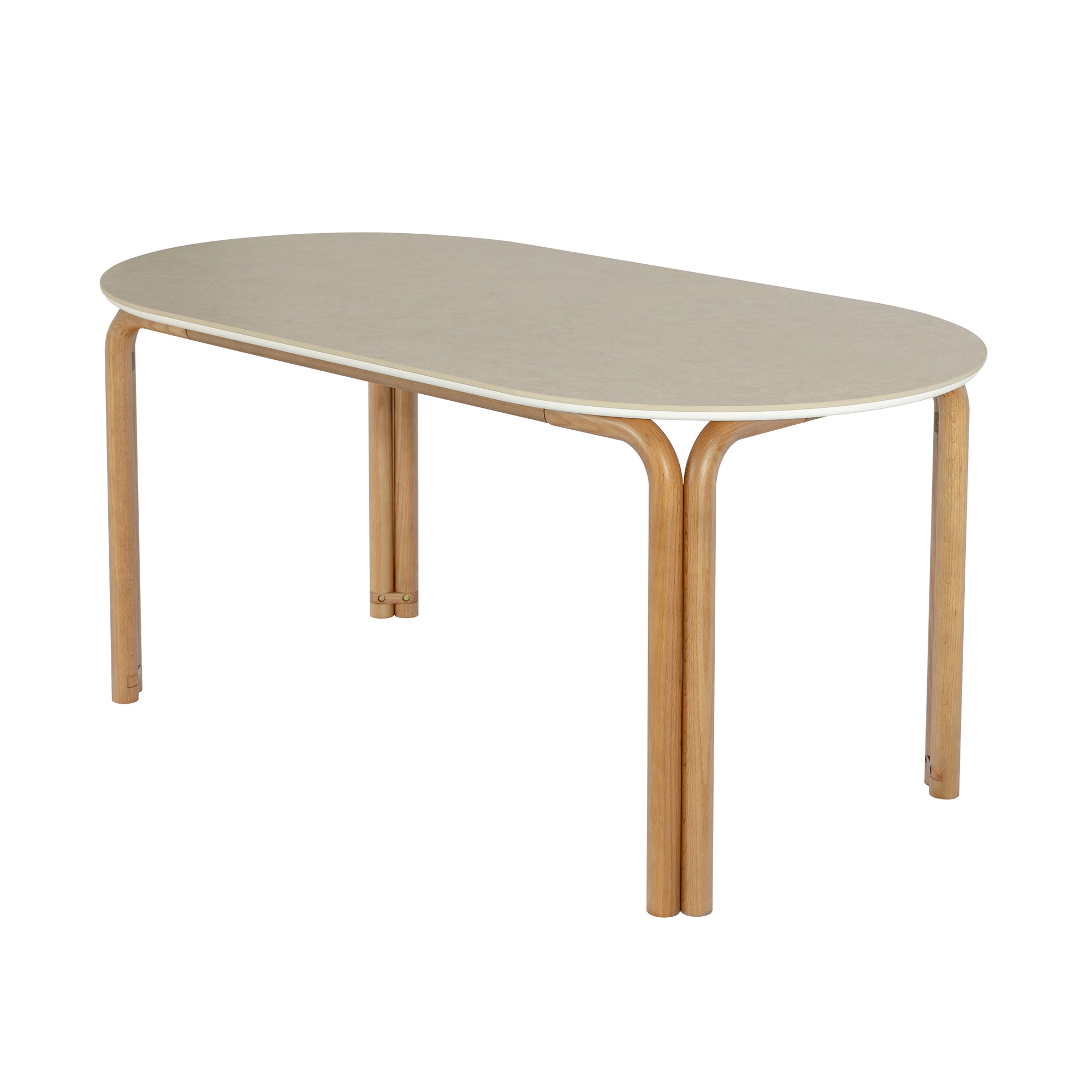 Cento Solid Wood Ceramic Dining Table - 1.8M