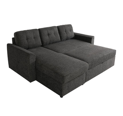 Nola 3 Seater Sofa Bed w/ Storage Chaise
