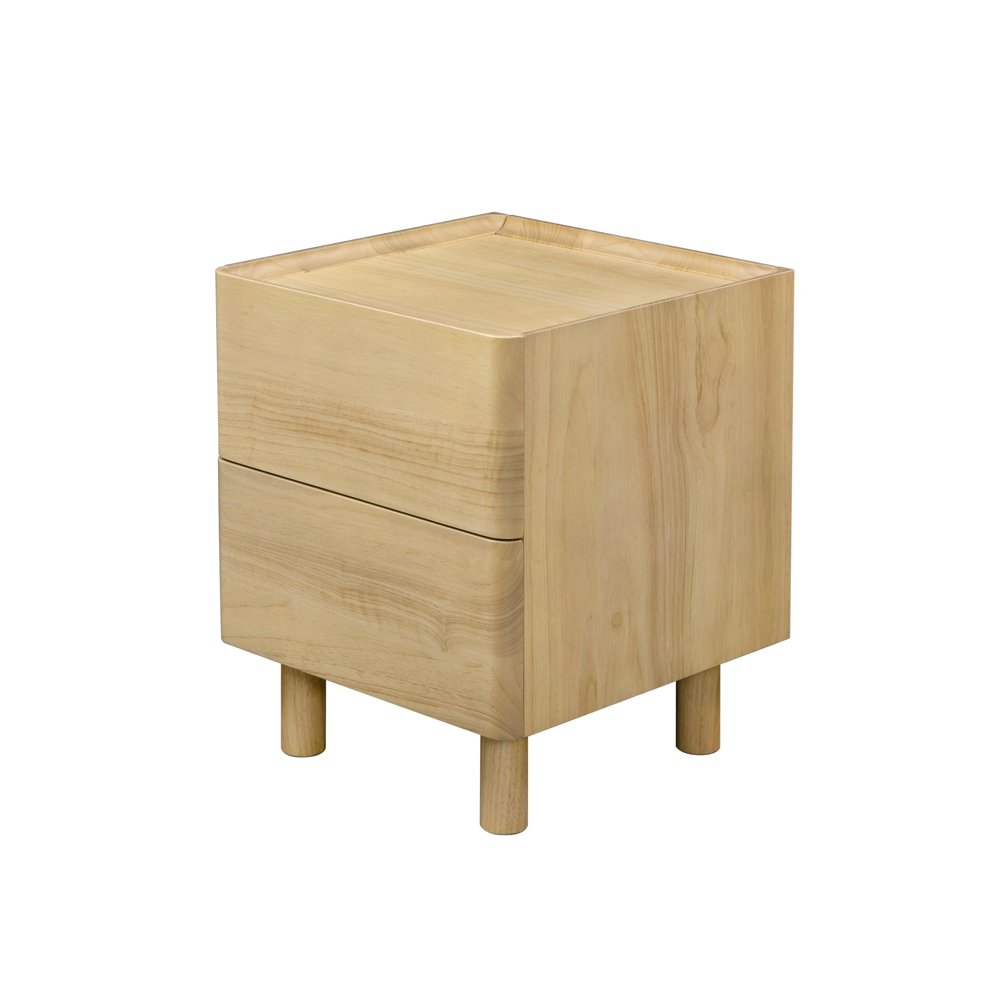 Aria Solid Wood Bedside Table