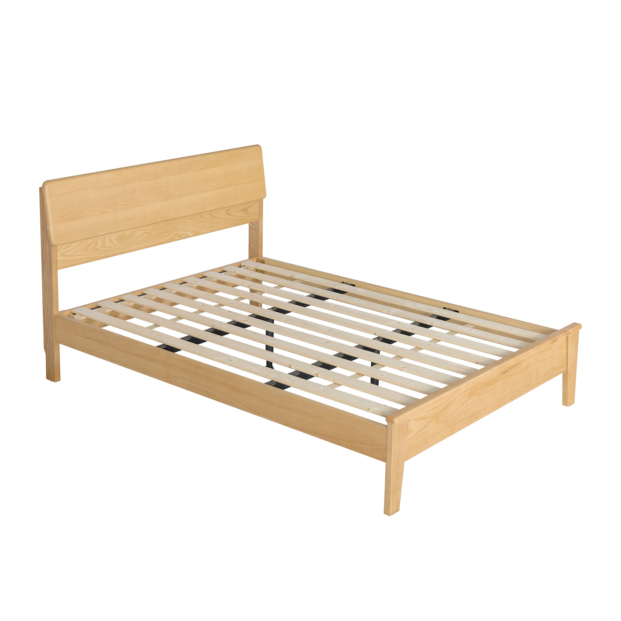 Arezzo Solid Wood Bed Frame - Wood