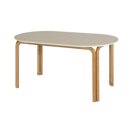 Cento Solid Wood Ceramic Dining Table - 1.8M