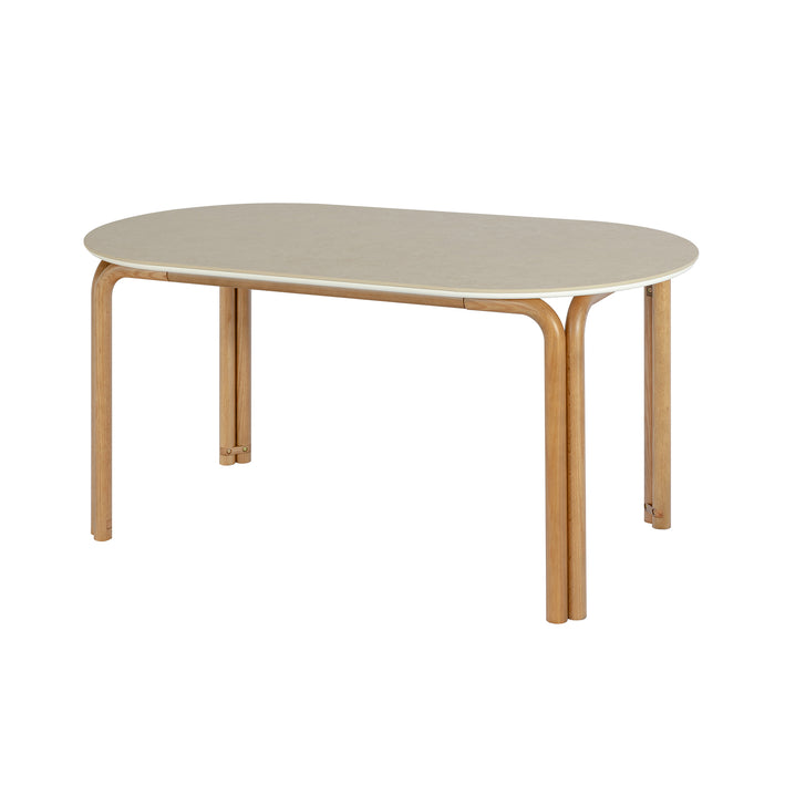 Cento Solid Wood Ceramic Dining Table - 1.8M